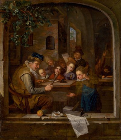 The School, c. 1650 by Jan Havickszoon Steen