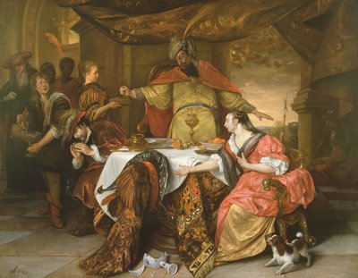 The Wrath of Ahasuerus by Jan Havickszoon Steen