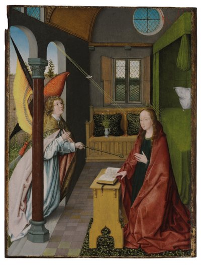 The Annunciation by Jan II Provost