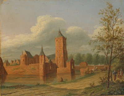 Batestein Castle near Vianen by Jan Jacob Teyler van Hall
