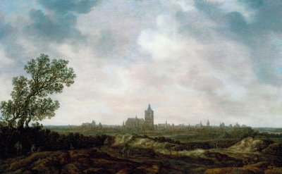 A View of Arnhem by Jan Josephsz van Goyen