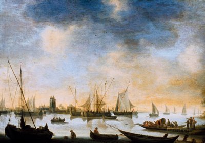 River View, 17th Century by Jan Josephsz van Goyen