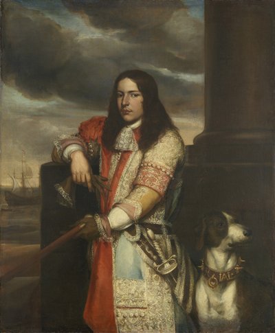 Engel de Ruyter, Dutch vice-admiral by Jan Lievens