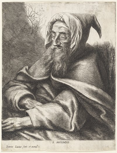 Saint Anthony by Jan Lievens