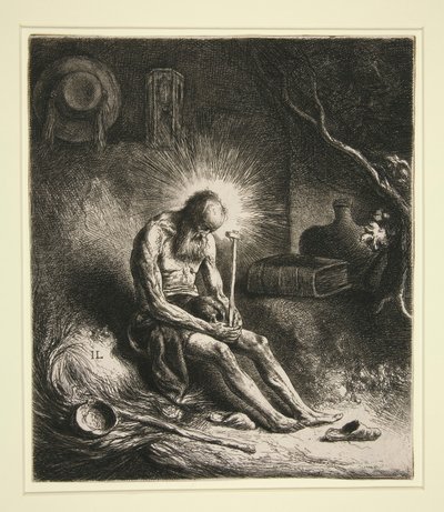 St. Jerome in Penitence by Jan Lievens