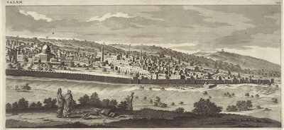 View of Jerusalem (Right Plate) by Jan Luyken