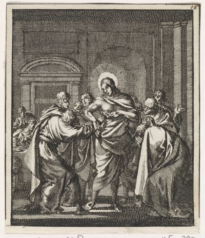 Doubting Thomas by Jan Luyken