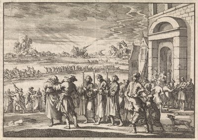 Persecution of Protestants in France, 1672 by Jan Luyken
