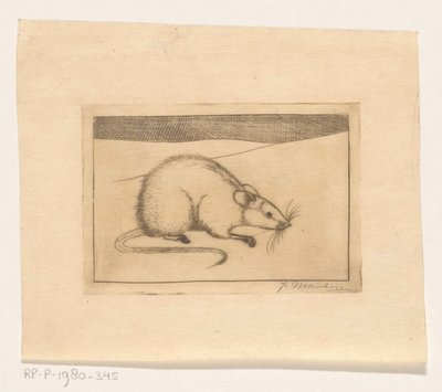 Mouse by Jan Mankes (signed by artist)