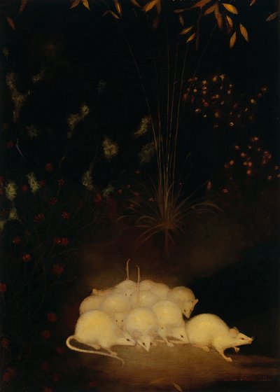 Mice Leaving by Jan Mankes