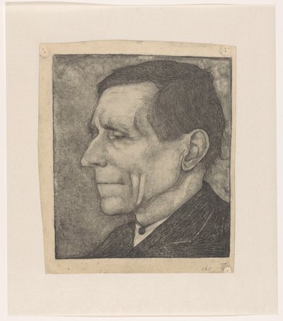 Portrait of Beint Mankes I by Jan Mankes