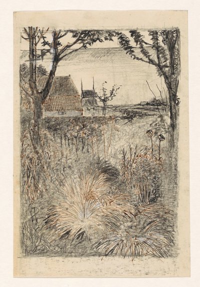 Garden in Autumn by Jan Mankes