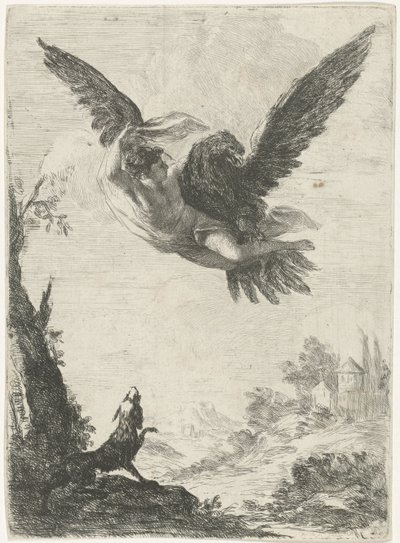 Jupiter Abducting Ganymede by Jan Miel
