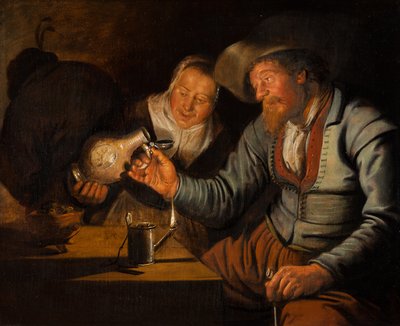 The Five Senses: Sight by Jan Miense Molenaer