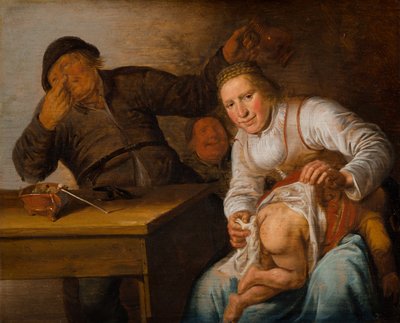 The Five Senses: Smell, 1637 by Jan Miense Molenaer