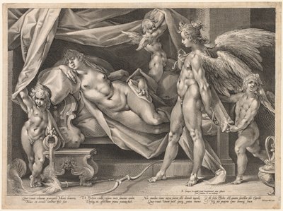 Cupid and Psyche by Jan Muller