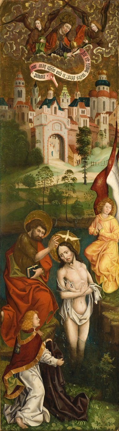 Baptism of Christ by Jan Polack