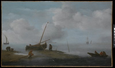 Mussel Fishing by Jan Porcellis