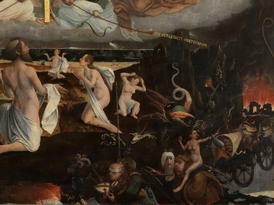 The Last Judgement (detail) by Jan Provoost