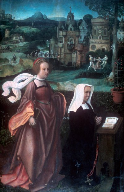 Saint Godelieve by Jan Provoost