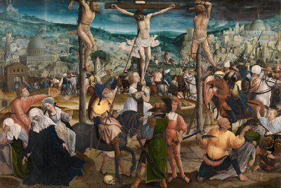The Crucifixion by Jan Provoost
