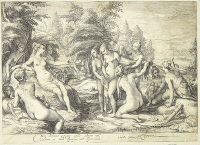 Diana and Callisto by Jan Saenredam