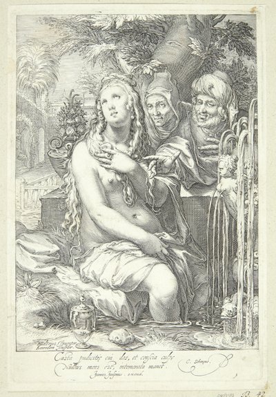 Susanna and the Elders by Jan Saenredam