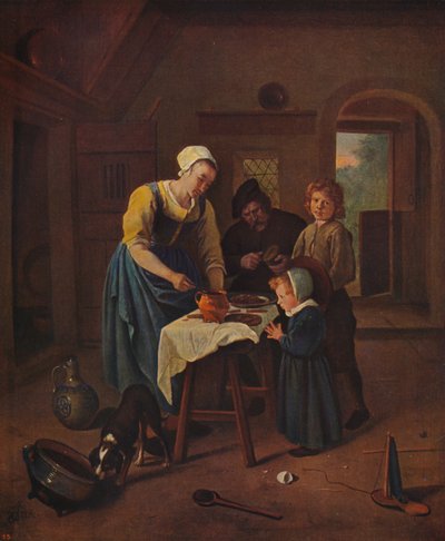 Grace Before Meat by Jan Steen