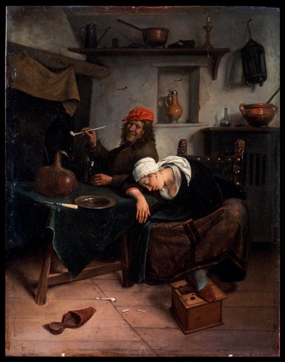 The Idlers by Jan Steen