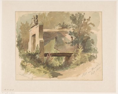 Ruins of the Castle of Heemstede by Jan Striening