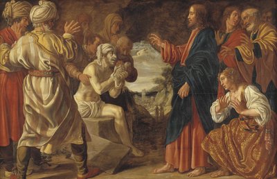 The Raising of Lazarus by Jan Tengnagel