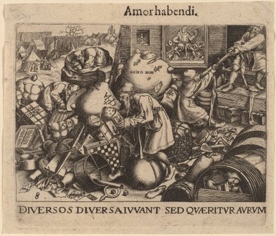 Everyman by Jan Theodor de Bry after Pieter Bruegel the Elder