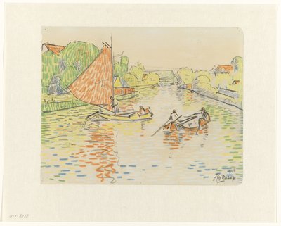 Canal at Veere by Jan Toorop