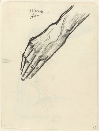 Study of a Hand by Jan Toorop