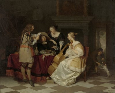 A Musical Company by Jan Verkolje (I)
