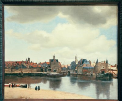 View of Delft by Jan Vermeer van Delft