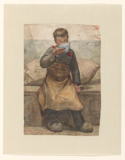 Drinking Boy by Jan Veth