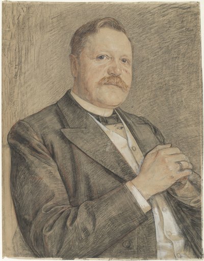 Portrait of R.P.J. Tutein Nolthenius by Jan Veth