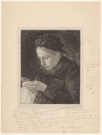 Portrait of Mrs. Sluiter-Metelerkamp by Jan Veth