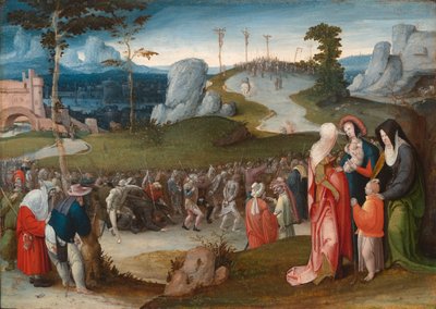 The Procession to Calvary by Jan Wellens de Cock