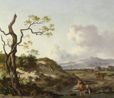 A Landscape with Travellers by Jan Wiynants