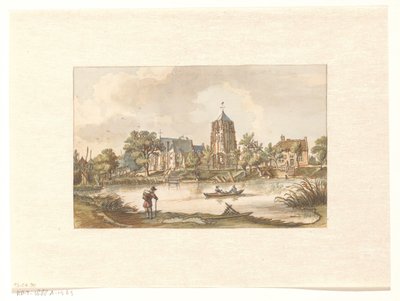 View of Acquoy on the Linge by Jan de Beijer