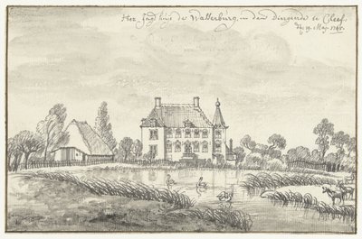 The House de Wasserburg, Kleef by Jan de Beijer