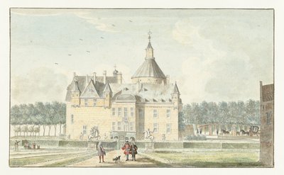 The Castle at Anholtz by Jan de Beijer