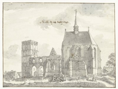 Ruins of the Church in Mill by Jan de Beijer