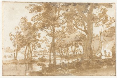 Outside the Westeinde of The Hague by Jan de Bisschop