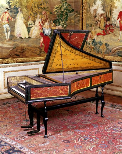 Harpsichord by Jan or Joannes Ruckers