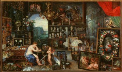 The Face by Jan the Elder Brueghel