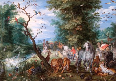 Entering the Ark by Jan the Elder Brueghel