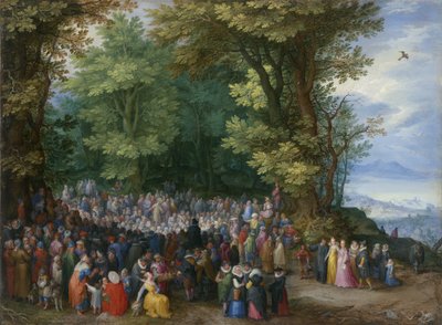 The Sermon on the Mount by Jan the Elder Brueghel